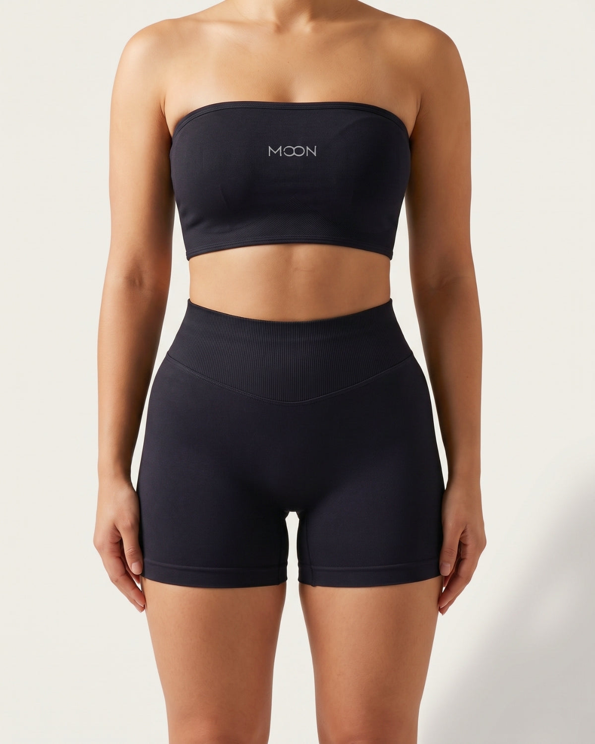 The Eclipse Bandeau Set — Black