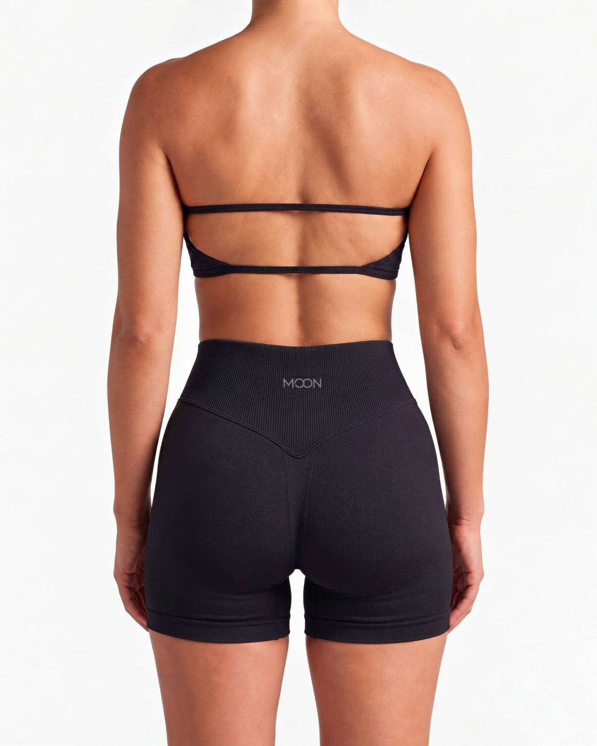 The Eclipse Bandeau Set — Black