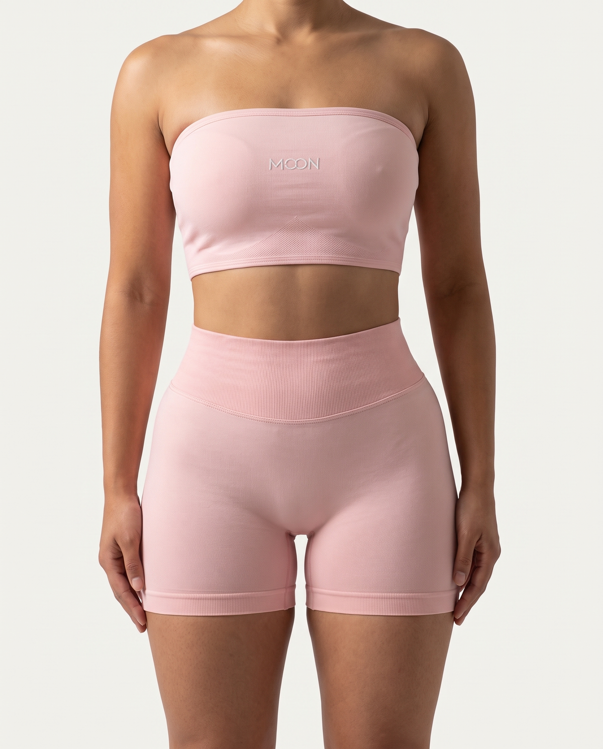 The Eclipse Bandeau Set — Rose