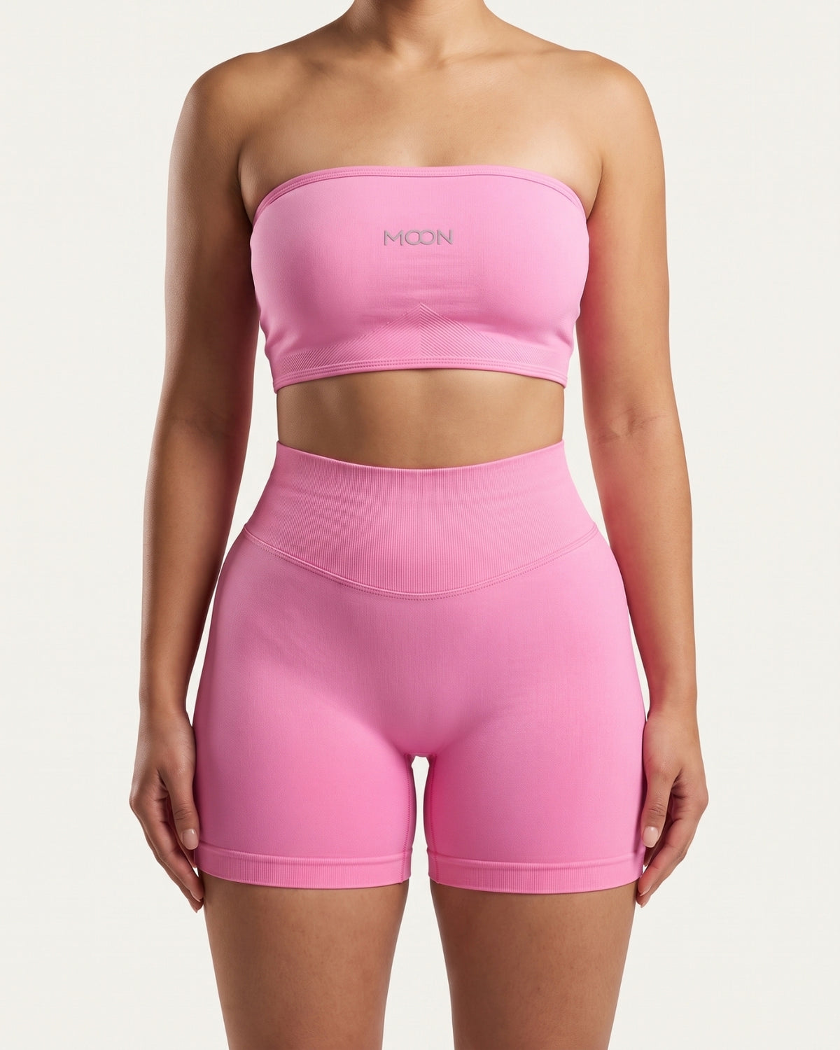 The Eclipse Bandeau Set — Pink