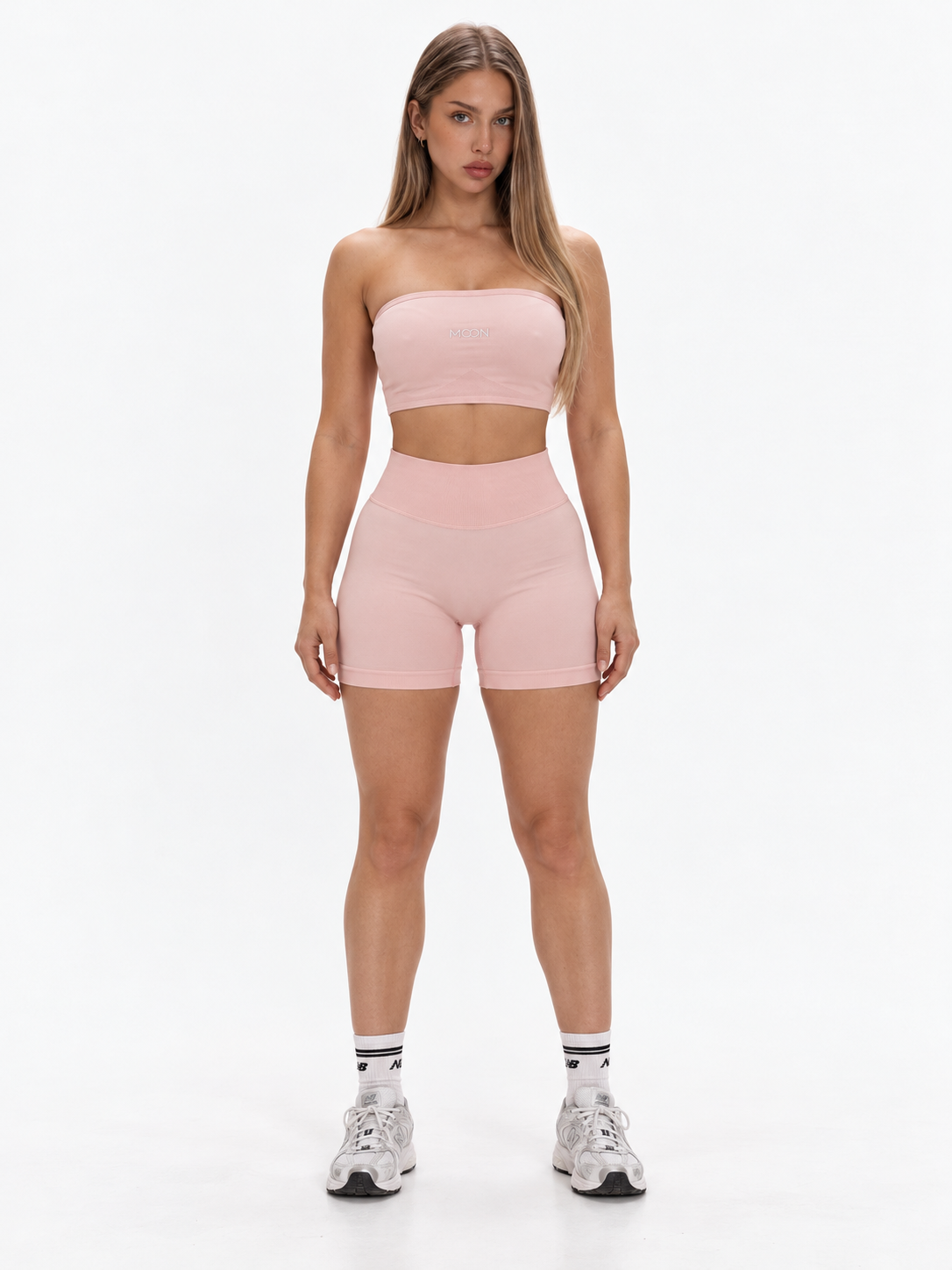 The Eclipse Bandeau Set — Rose