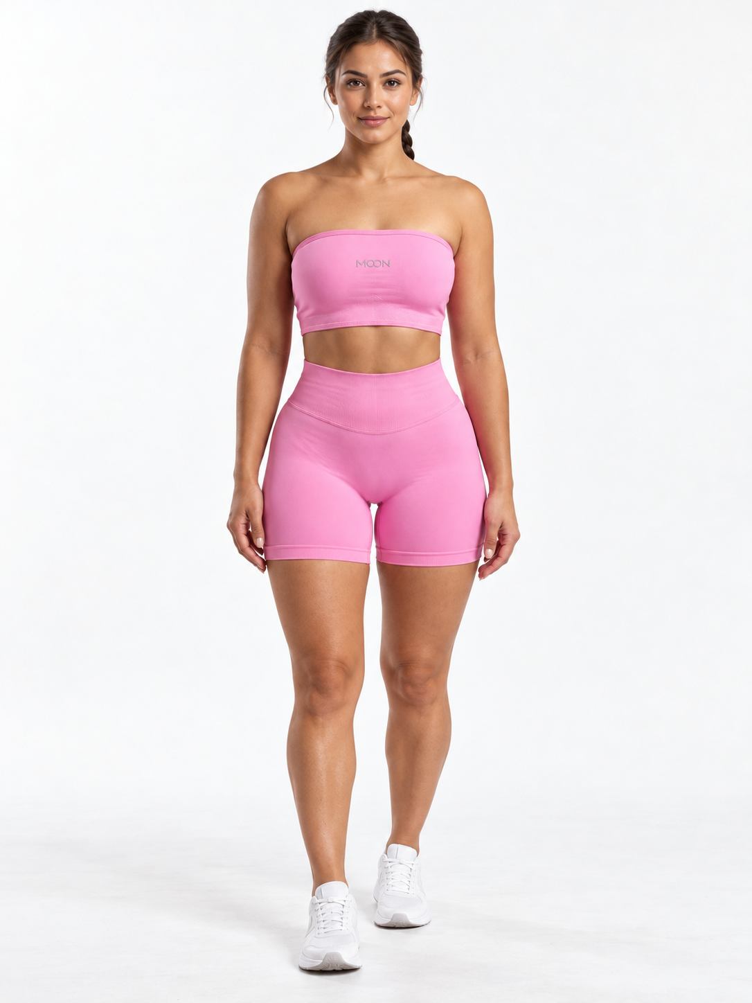 The Eclipse Bandeau Set — Pink