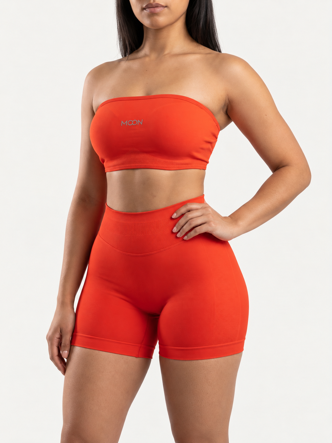 The Eclipse Bandeau Set — Orange