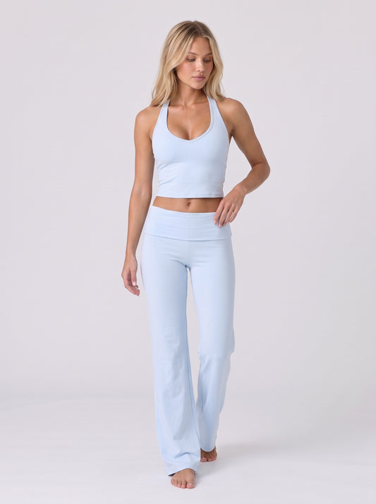 The Europa Top — Light Blue