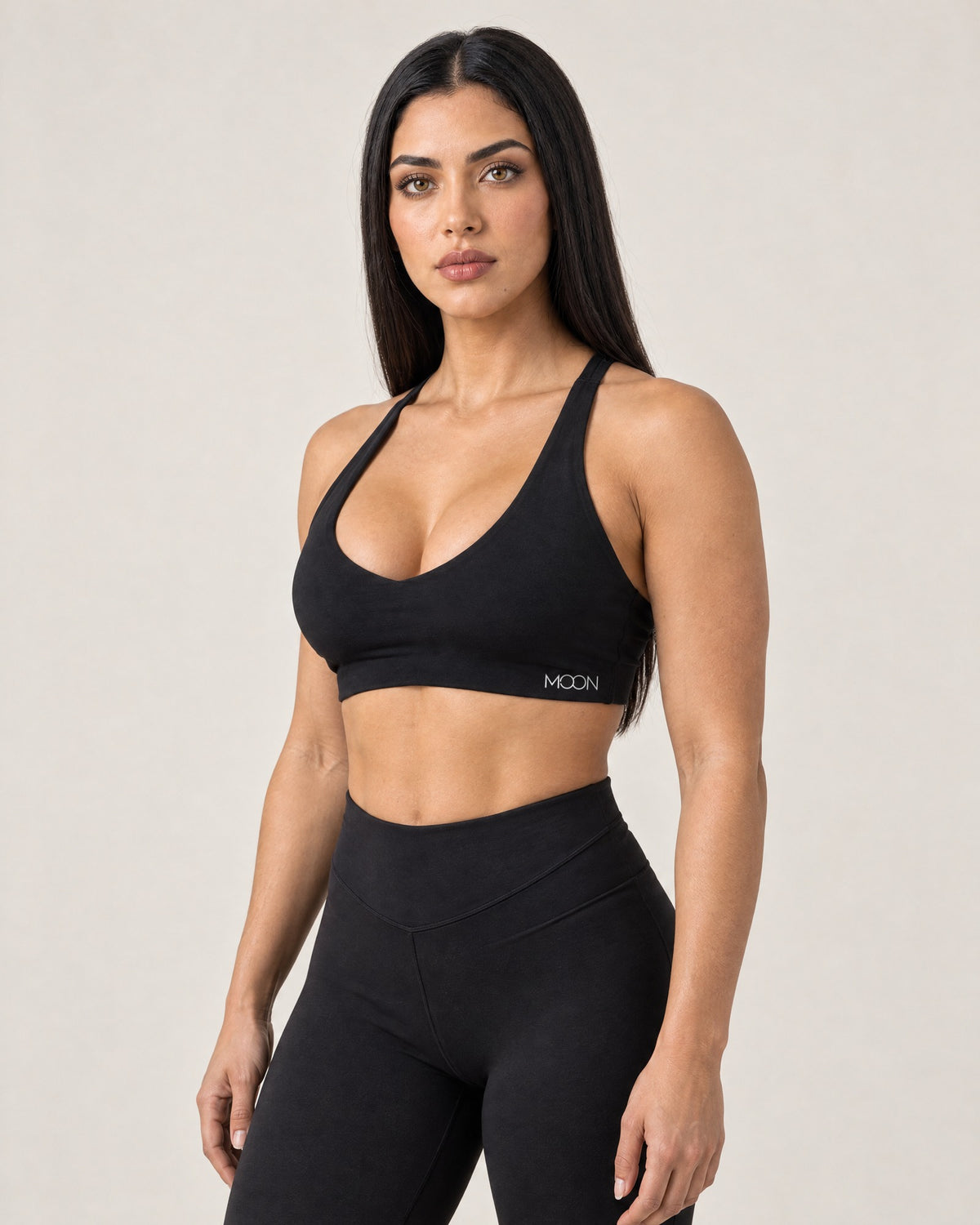 The Twist Top — Black, frente