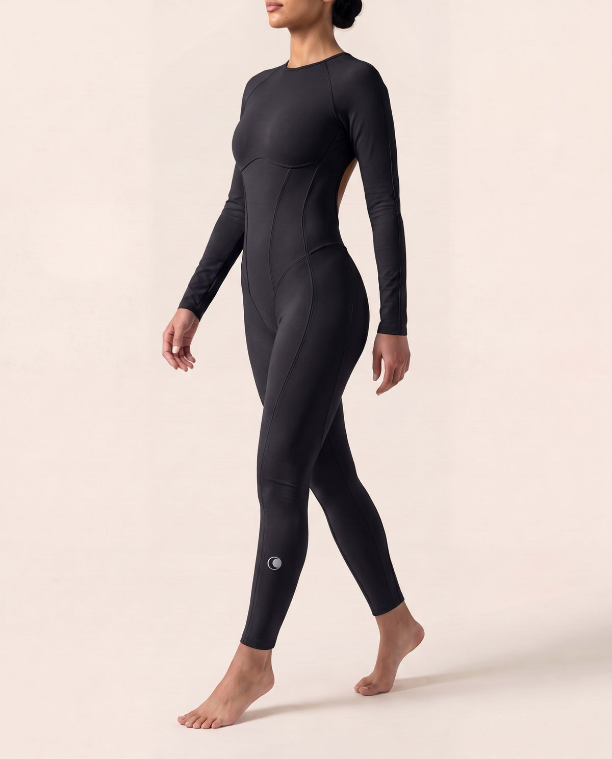The Eclipse Jumpsuit — Midnight Black, nueva 2